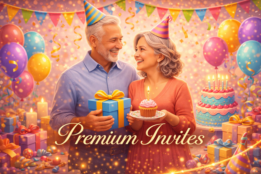 Premium Birthday Invite