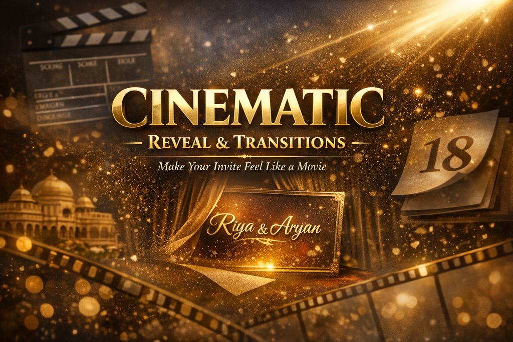 1. Cinematic Reveal & Transitions
