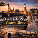 2. Drone / Arc-Style Camera Shots