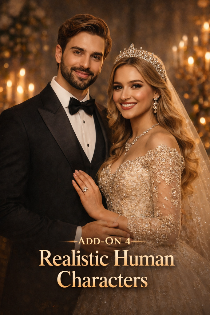 4. Realistic Human Characters