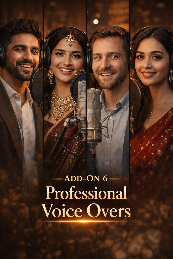 6. Professional Voice Overs